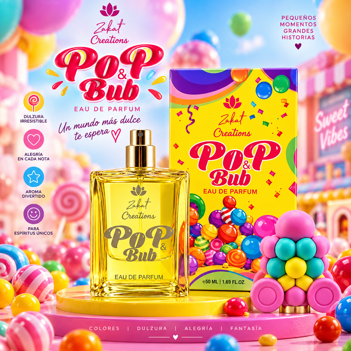 Pop & Bub EDP 50ML by Zakat Creations