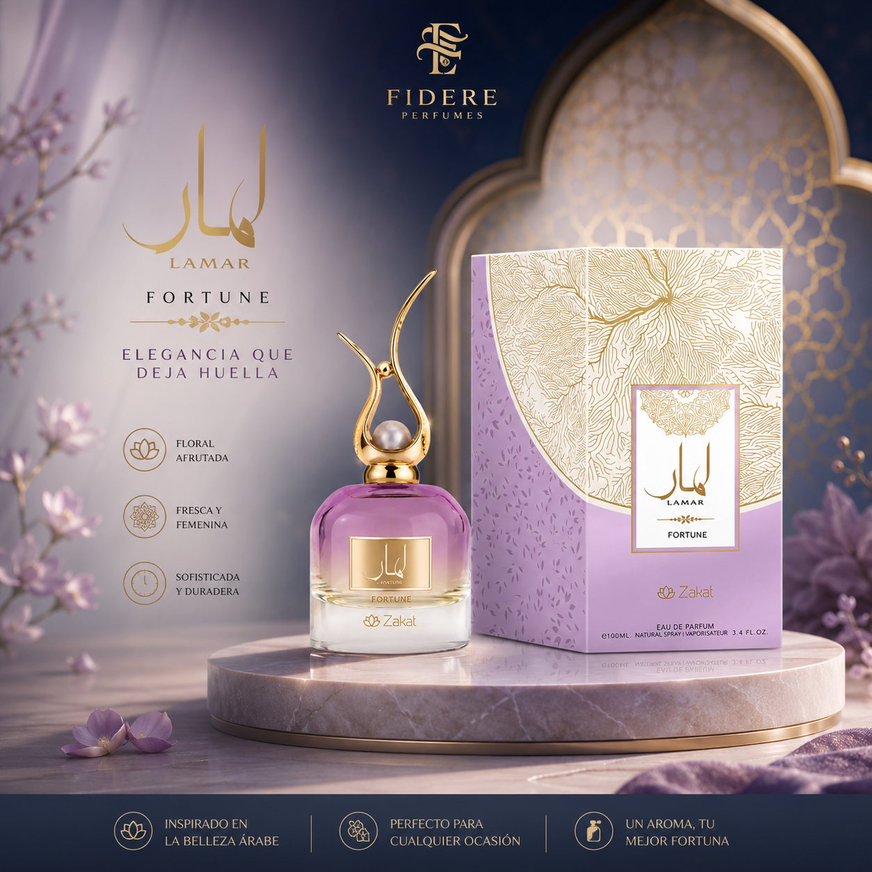 Lamar Fortune Women EDP 100ML By Zakat