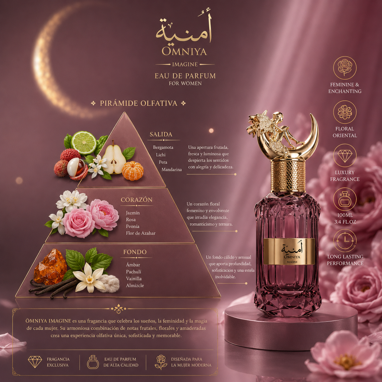 Le Falconé Omniya Imagine 100ml EDP for Women