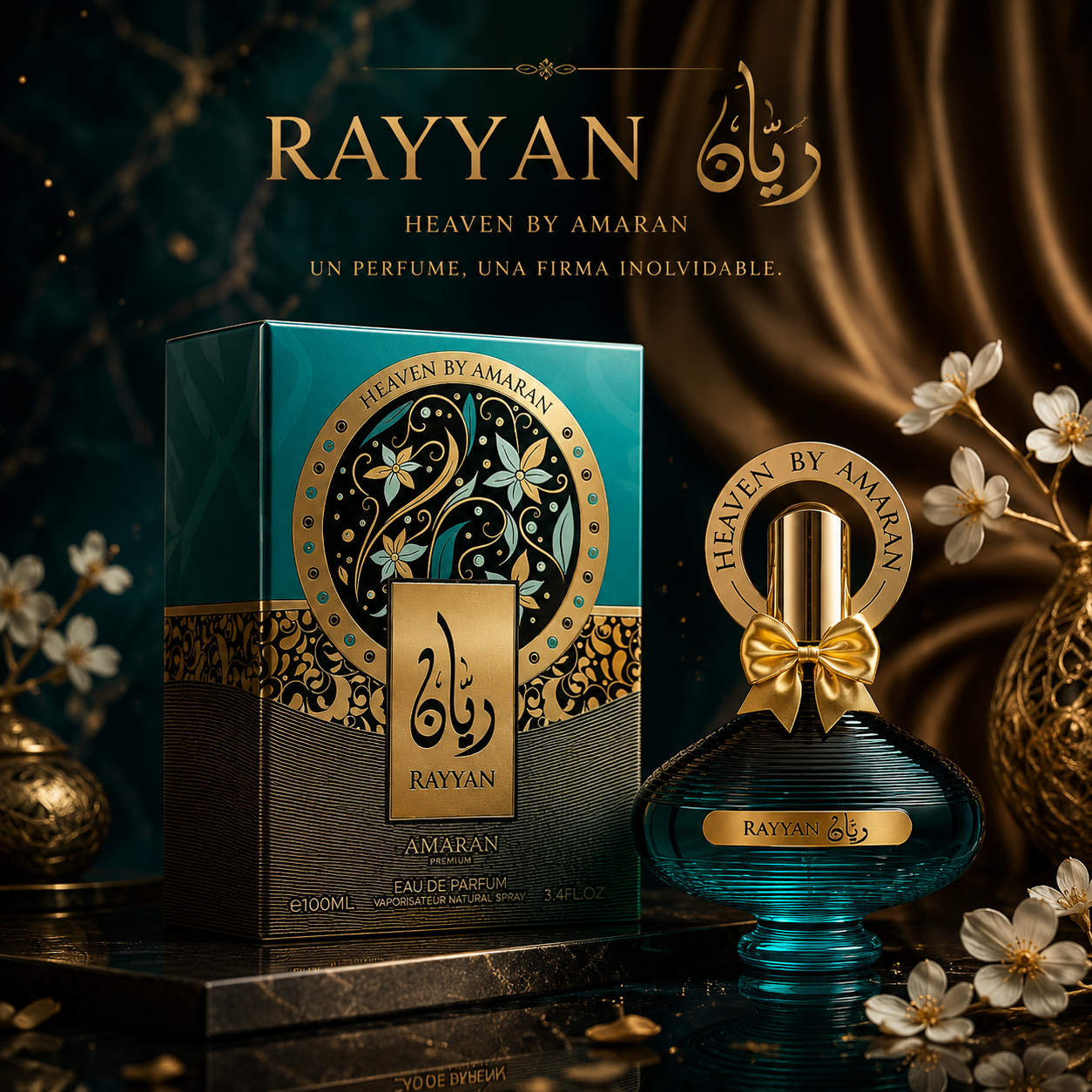 Heaven Rayyan Unisex EDP 100ML By Amaran