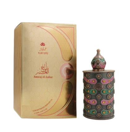 Zakat Amwaj Al Anbar concentrated perfume oil For Men 20ml By Zakat
