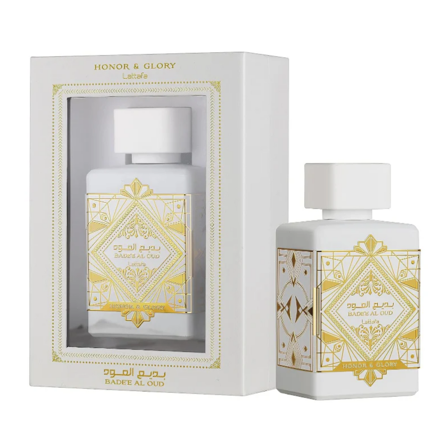 Lattafa Bade'e Al Oud Honor & Glory - Eau de Parfum Unisex, 100 ml (3.4 oz)