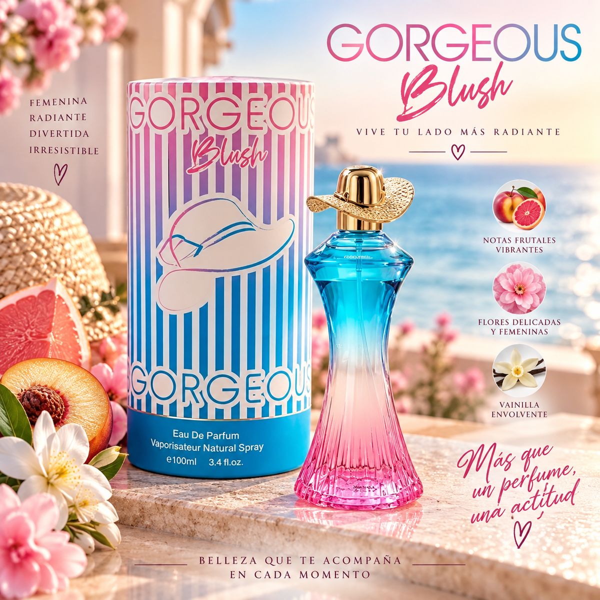 Bharara Gorgeous Blush EDP 100ML
