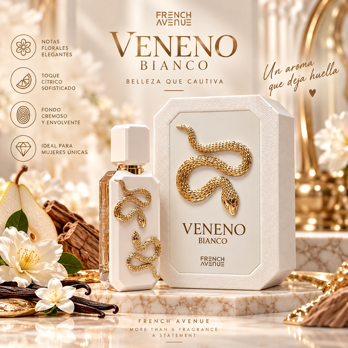 Veneno Bianco Unisex EDP 100ml by French Avenue