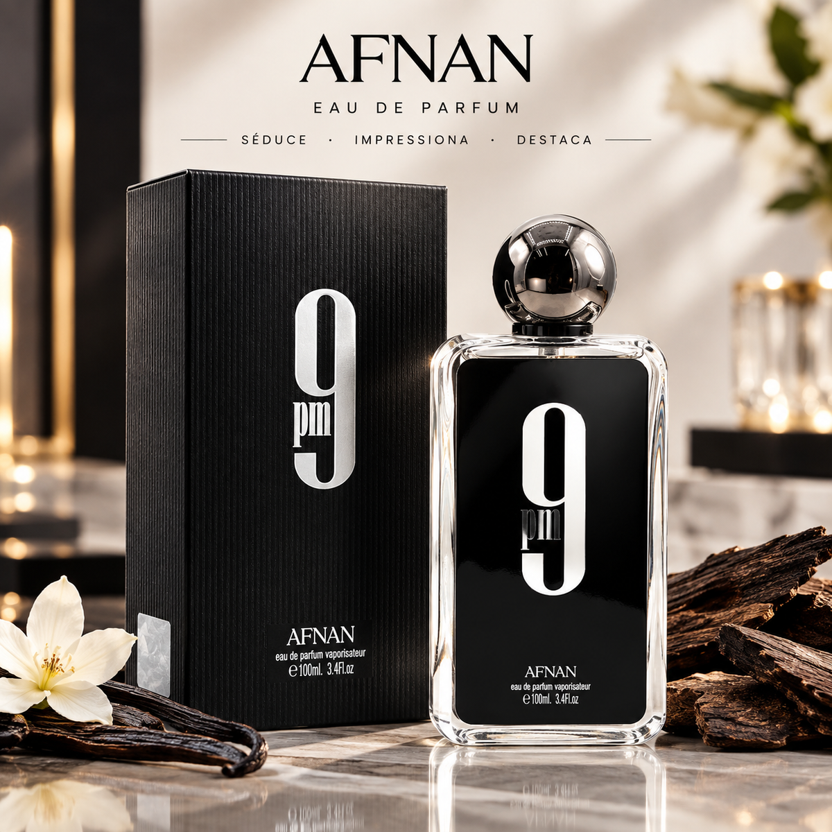 9 PM EDP 100ML For Men BY Afnan