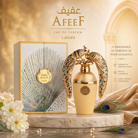 Lattafa Afeef 3.4 oz EDP unisex