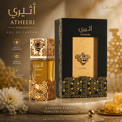 Lattafa Atheeri For Unisex Eau De Parfum Spray, 3.4 oz / 100 Ml