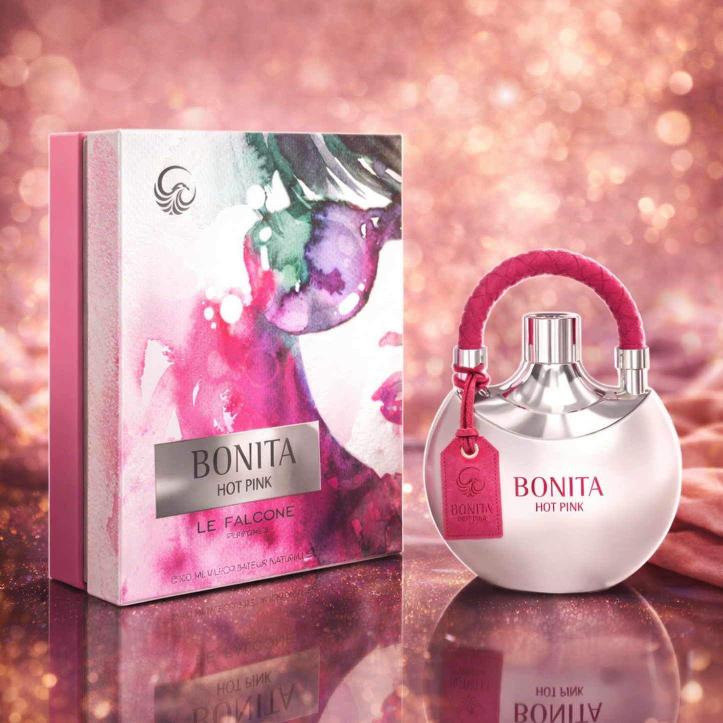 Le Falcone Bonita Hot Pink - Eau de Parfum para Mujer, 100 ml