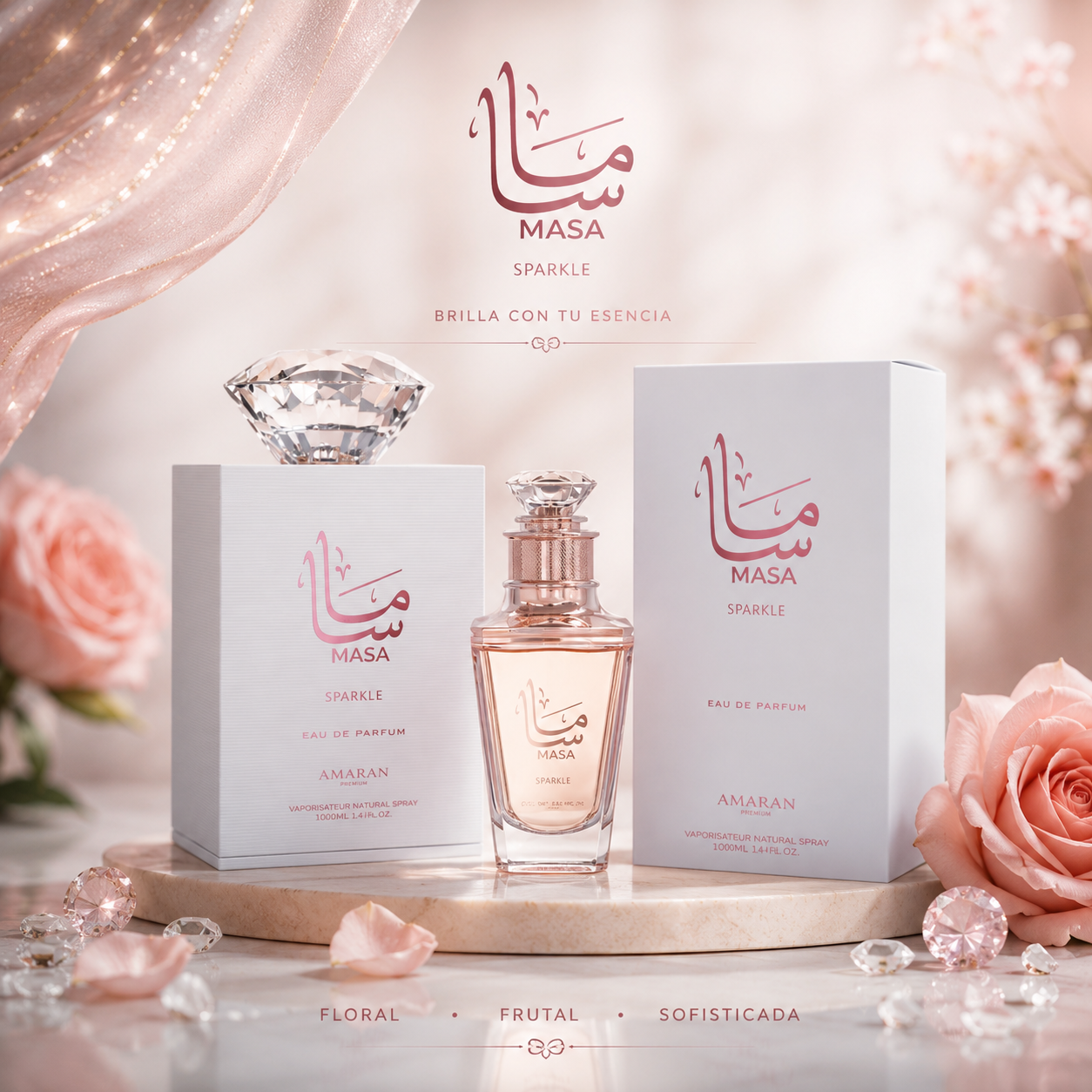 Masa Sparkle EDP Unisex 100ML By Amaran Exclusive