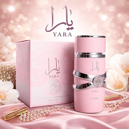 Lattafa Yara Pink - Eau de Parfum para Mujer, 100 ml (3.4 oz)