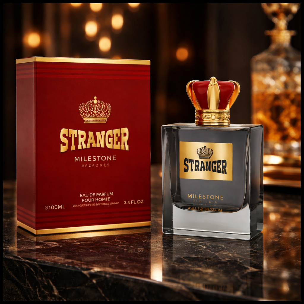Milestone Stranger - Eau de Parfum para Hombre, 100 ml
