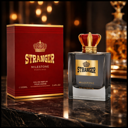 Milestone Stranger - Eau de Parfum para Hombre, 100 ml