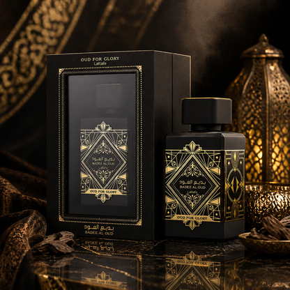 Badee Al Oud Oud For Glory EDP - 100MI (3.40z) By Lattafa