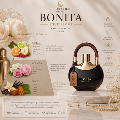Bonita Pour Femme Eau De Parfum 100 ml Le Falconé