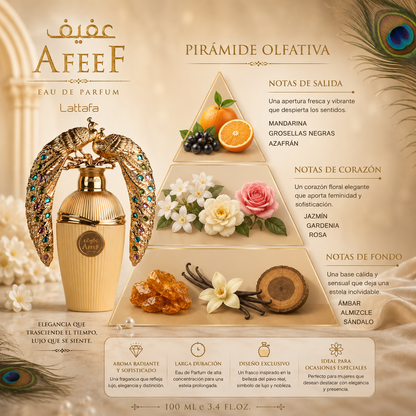 Lattafa Afeef 3.4 oz EDP unisex