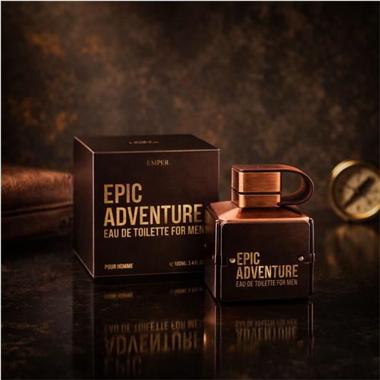 Emper Epic Adventure - Eau de Parfum para Hombre, 100 ml