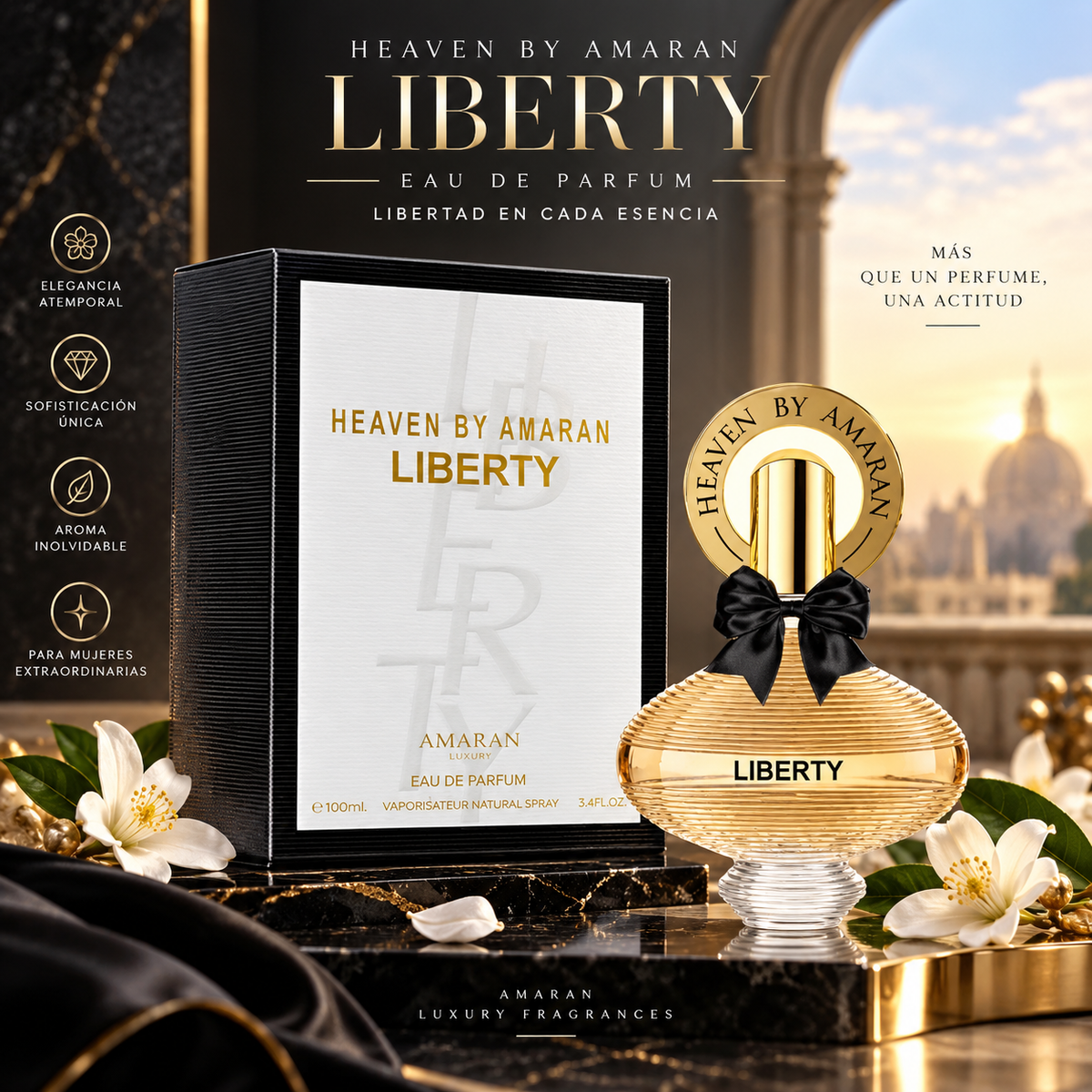 Heaven Liberty Unisex EDP 100ml by Amaran