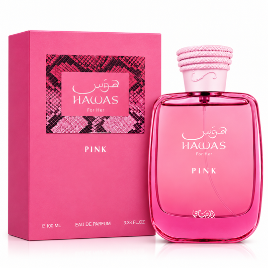 Rasasi Hawas Pink EDP for Women 3.4 FL OZ