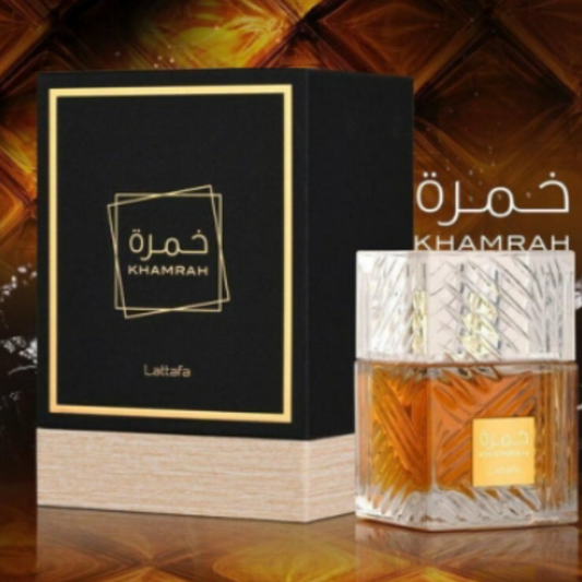 KHAMRA UNISEX EDP-100ML (3.4 oz) By Lattafa
