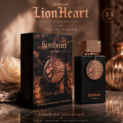 Armaf Club De Nuit Lionheart Eau de Parfum Spray for Women 3.4 oz