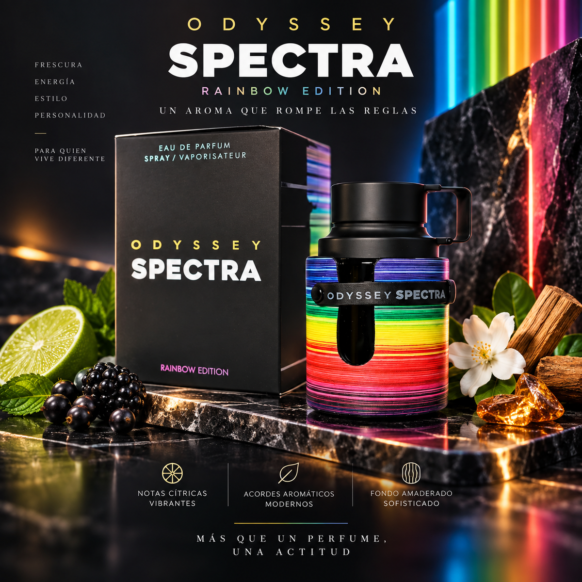 Odyssey Spectra Unisex EDP 100ML by Armaf
