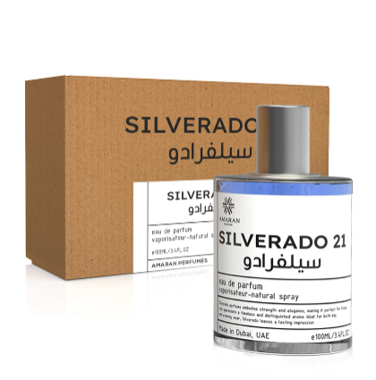 Amaran Silverado 21 - Eau de Parfum Unisex, 100 ml