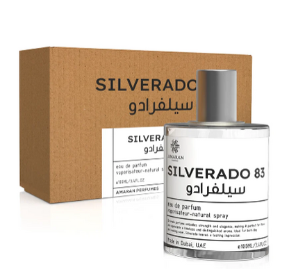 SILVERADO 83 Unisex Eau de Parfum 100ml by AMARAN