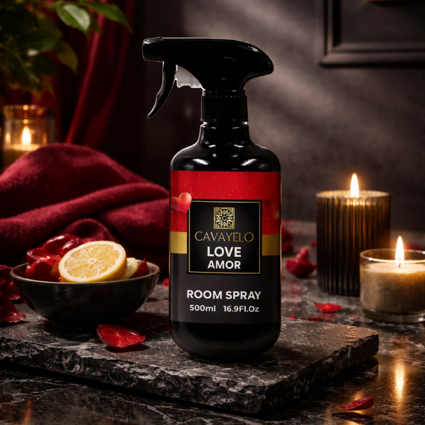 Room Spray MY LOVE 500mL by Cavayelo ( ambientador)