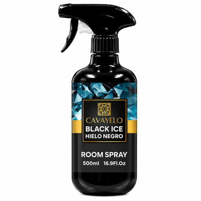Cavayelo Room Spray Black Ice 500ml– Ambientador para el Hogar