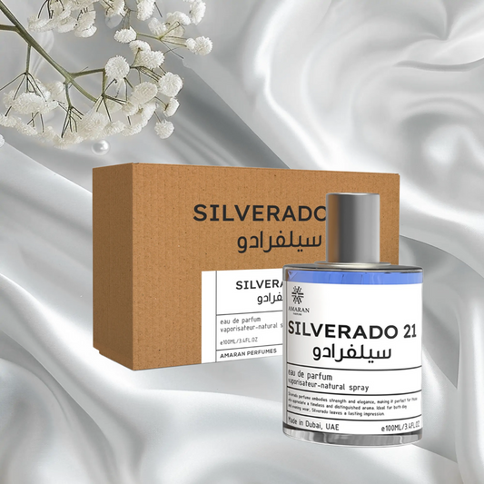 Amaran Silverado 21 - Eau de Parfum Unisex, 100 ml