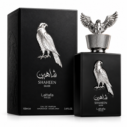 Lattafa Shaheen Silver  EDP 100ml para Hombre