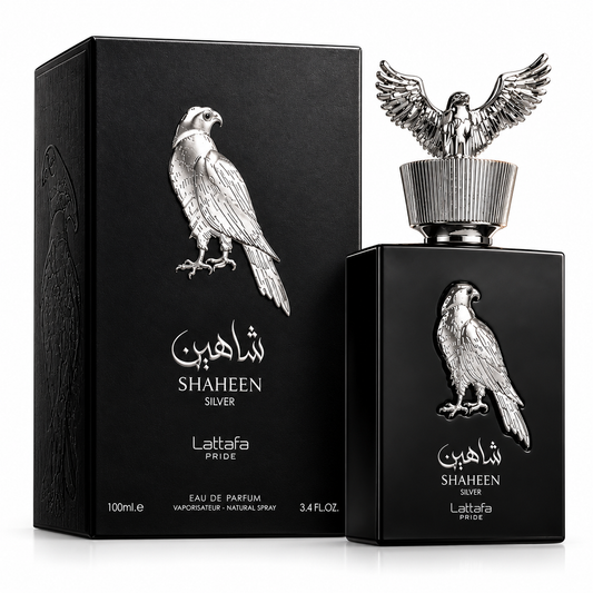 Lattafa Shaheen Silver  EDP 100ml para Hombre
