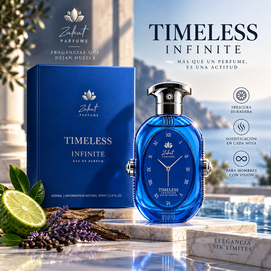Timeless Infinite EDP 100ML for men by Zakat