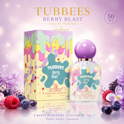 Tubbees Berry Blast by Grandeur 1.7 Oz EDP