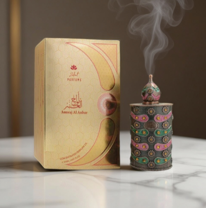 Zakat Amwaj Al Anbar concentrated perfume oil For Men 20ml By Zakat