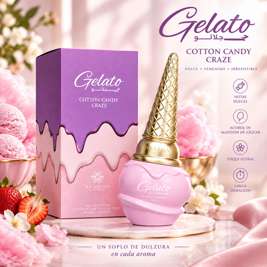 Gelato Cotton Candy Craze Amaran 100ml