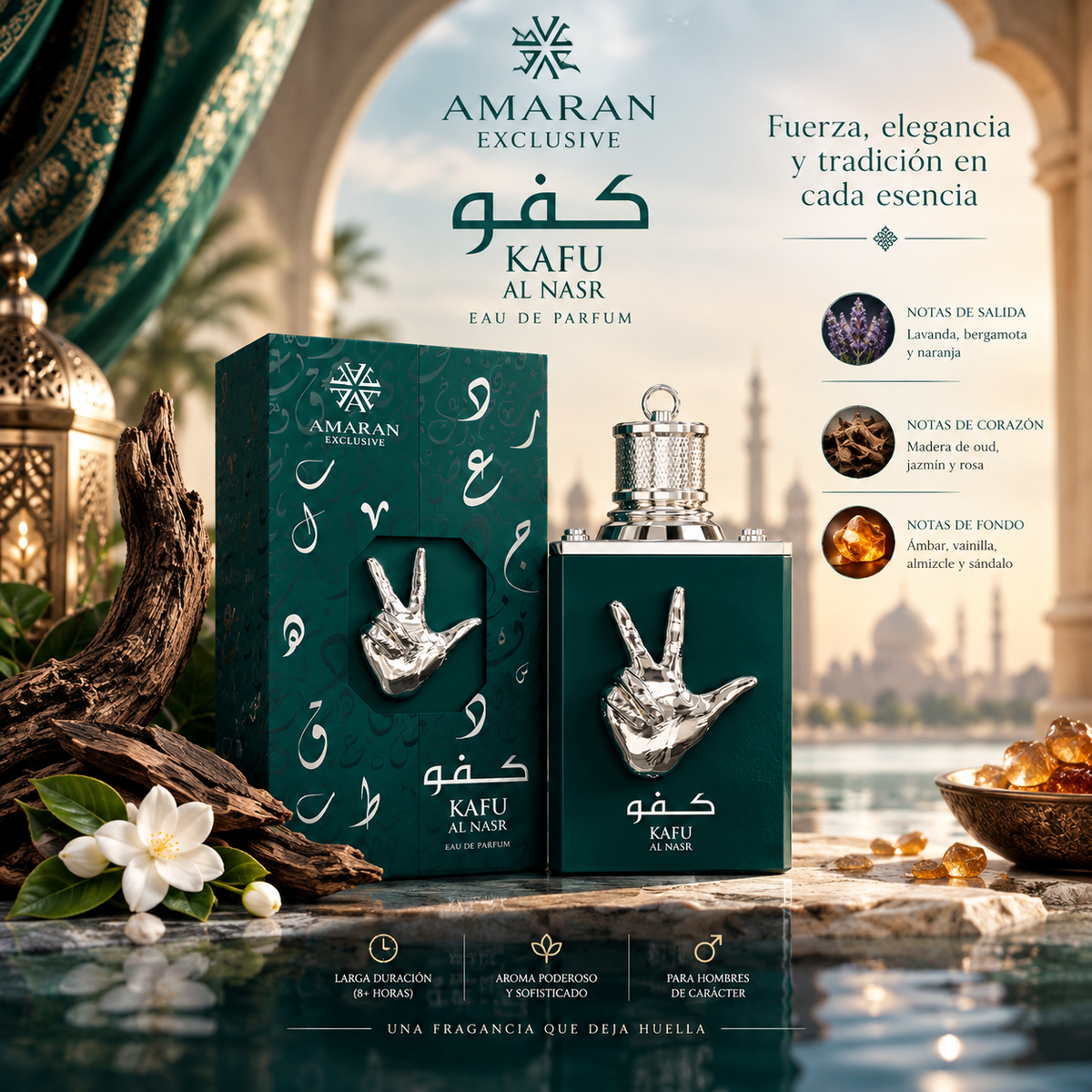 Kafu Al Nasar Amaran EDP 100ml para Hombre |