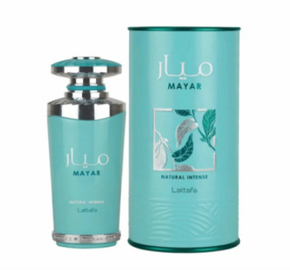Lattafa Mayar Natural Intense - Eau de Parfum para Mujer, 100 ml (3.4 oz)