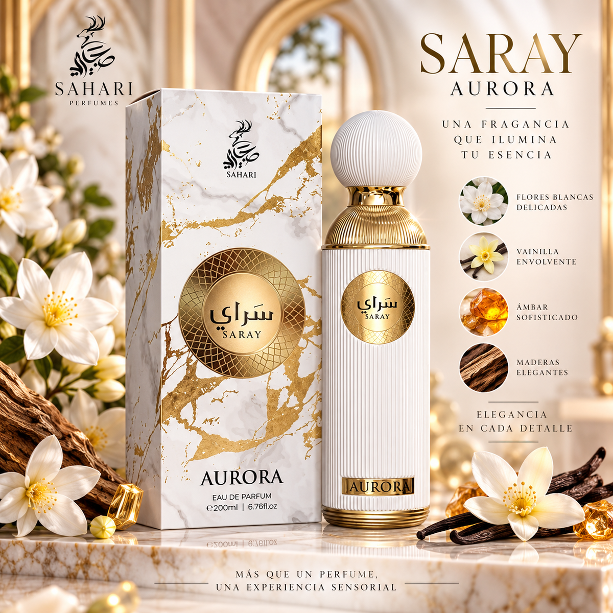 Saray Aurora EDP 200ML by Sahari