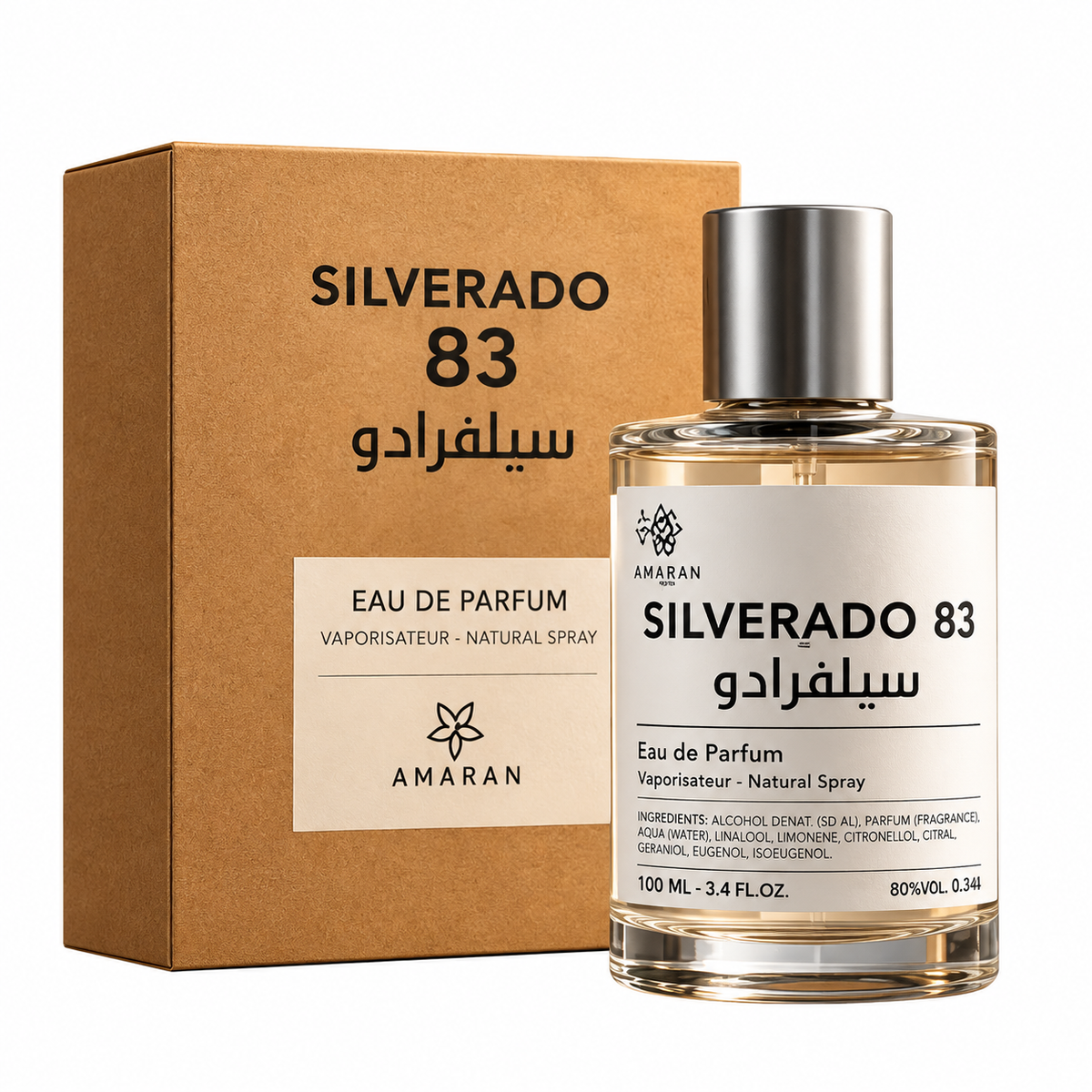 Amaran Silverado 83 Eau de Parfum 100ml