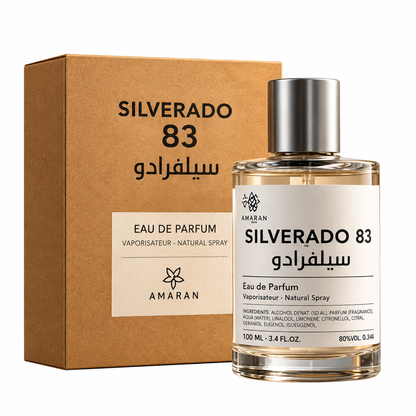 Amaran Silverado 83 Eau de Parfum 100ml