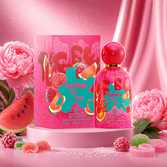 Le Grandeur Tubbees Pink Sugar - Eau de Parfum para Niños, 50 ml